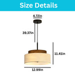 3 Light dining room lighting black pendant light  iron chandelier lights