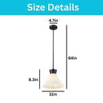 1 Light hanging light black , milk white kitchen lighting glass, metal pendant light