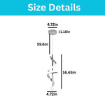 Modern light kitchen silver pendant light aluminum hangable light