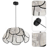 2 tier modern DIY pendant light