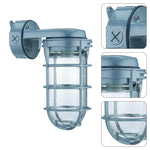 150W wall lighting gray wall sconces light aluminum and glass light fixture