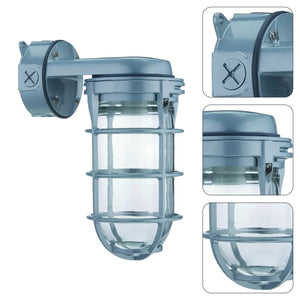 150W wall lighting gray wall sconces light aluminum and glass light fixture