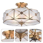 4-light light fixture gold,white hallway light 4-light ceiling light