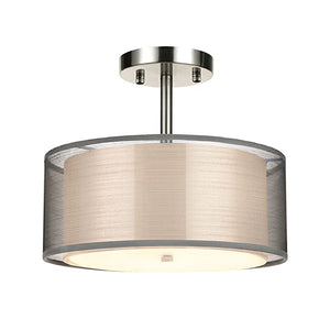 3-Light ceiling lamps for bedrooms Gray kitchen ceiling lights Metal ceiling light fixture modern