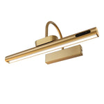 Dimmable bedroom light gold wall light metal sconce lights