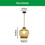 2 Pack indoor lighting rattan, black pendant light rattan kitchen chandelier