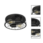 10 Inch light fixture black ceiling light iron overhead lighting