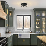 10 Inch light fixture black ceiling light iron overhead lighting