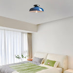 12 Inch light fixtures kitchen blue bulb lights metal  ceiling light