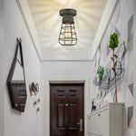 Farmhouse light fixture rust kitchen lamp ceiling iron, metal ceiling light