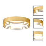 Led bulb light ceiling gold round led lights acrylic, metal ceiling light