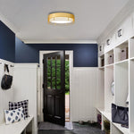 Led bulb light ceiling gold round led lights acrylic, metal ceiling light