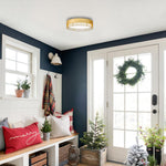 Led bulb light ceiling gold round led lights acrylic, metal ceiling light