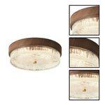 Adjustable bedroom lamps acrylic metal indoor light walnut led lighting