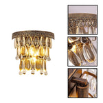 2 Pack wall sconce bronze bedroom lamps wall metal wall lighting