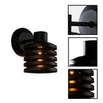Modern light fixture metal brass wall mount lamp black wall sconce