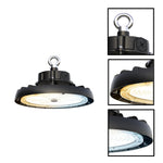 150W LED smart lighting aluminum metal light fixture black ceiling light