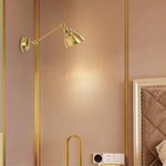 2-Pack wall lights gold sconce lights iron living room lights