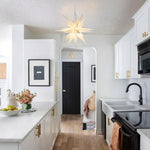 21” Large christmas light white holiday lights plastic fixtures light