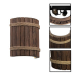 Farmhouse wall sconce wood wall lighting wooden living room light