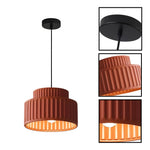 1 light hanging light fixture ‎metal resin modern lights for kitchen ‎orange red pendant lights