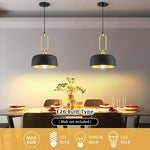 3 pack industrial pendant light fixture black metal hanging lamp island dining chandeliers