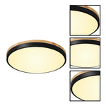 12 inch led light iron, metal Laundry Room wood & black chandelier light