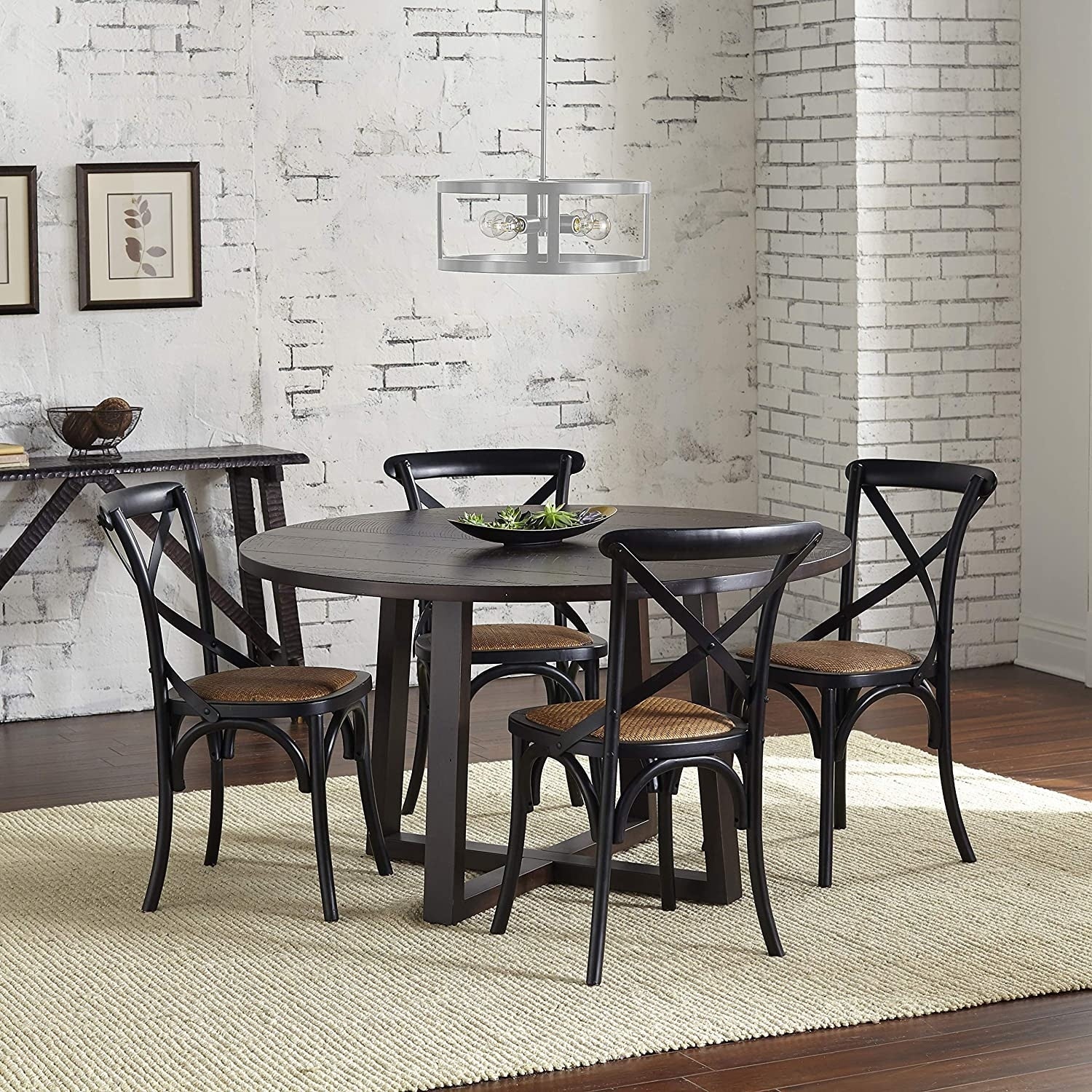 4 light drum chandelier industrial silver hanging light semi flush mount ceiling light fixture