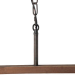 4 light rectangular kitchen island chandelier