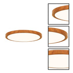 12 inch flush mount light plastic light fixture walnut ceiling light