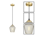 3 PCS bulbs light cognac glass kitchen island lighting glass pendant light