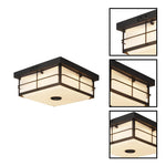 24W ceiling lighting acrylic metal plastic light fixture black kitchen light