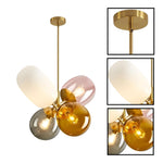 Modern hanging lighting colorful kids room lights  metal pendant light