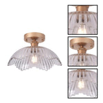 Modern bulb light glass lighting fixtures clear Living Room light