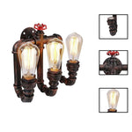 E26 Bulb light bronze ceiling light iron metal wall lamp