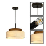 3 Light dining room lighting black pendant light  iron chandelier lights