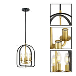 4 light bulbs light metal lights kitchen black  gold sconce lights