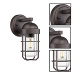 Farmhouse porch light metal wall light fixture oil rubbed bronze front door light