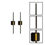2 pack light fixture iron metal plastic wall sconces black wall lights