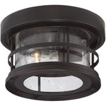 Bronze glass ceiling light fixture industrial farmhouse ceiling lamp
