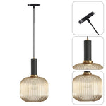 Farmhouse pendant light black hanging lights glass, metal island lights