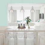 Indoor seeded glass pendant lamp,industrial pendant light