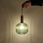 Industrial  Mid Century Modern Lamp Glass Pendant Lighting