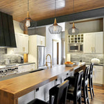 Industrial metal cage pendant light industrial island pendant lamp woven ceiling hanging light fixture