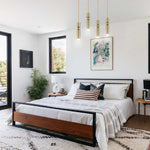 Modern Gold pendant light Spotlight for Kitchen Island Lighting Acrylic Hanging Lights