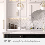 Modern pendant light glass hanging light fixture