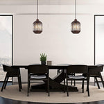 Swag pending light plug in industrial hanging lamps