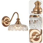 Unique design wall lights gold living room lights glass, metal hallway lights