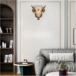 Unique sconce light gold wall lighting glass bedroom lights