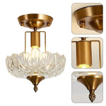 Vintage light fixture gold chandelier lights iron ceiling light